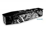 Expression Coffins Black Chrome Motorcycle 2200