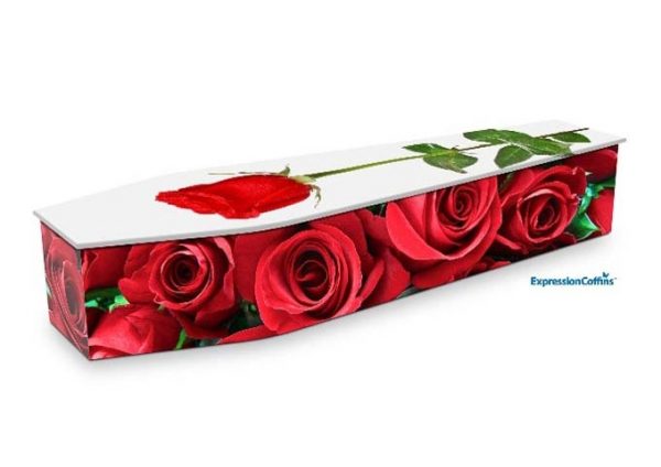 Expression Coffins Red Roses 2200