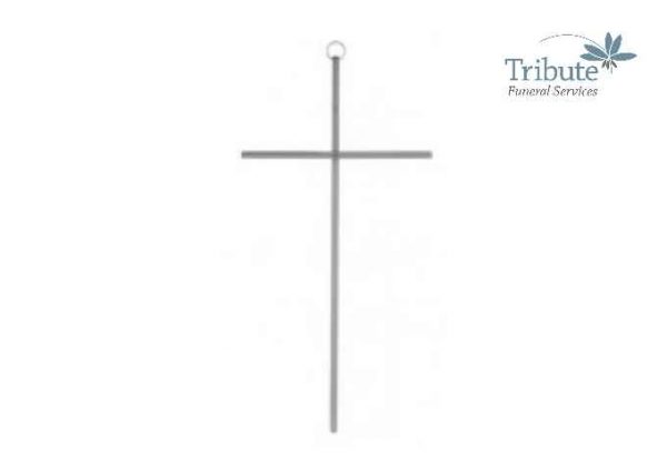 Thin Silver Cross